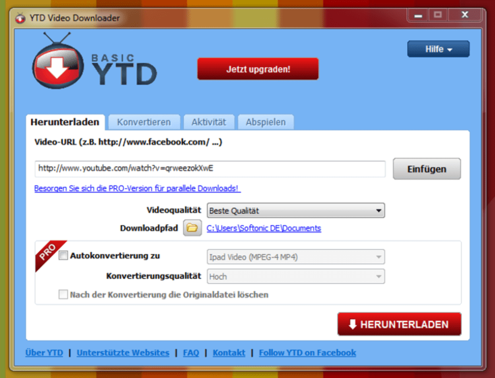 ytd free youtube downloader sorry username was incorrect